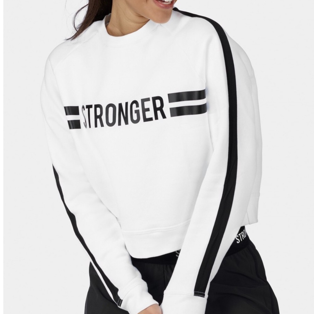 STRONGER Crop Sweatshirt